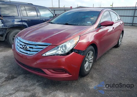 2013 Hyundai Sonata Gls z USA, uszkodzony, nr VIN 5NPEB4AC0DH751186